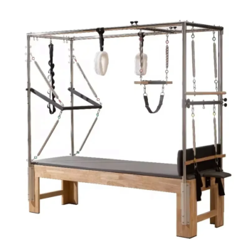 Home Use Oak Wood Yoga Pilates Cadillac Bed