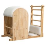 Professional Oak Wood Pilates Ladder Barrel for Home Studio