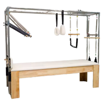 Elevated Core Bed Oak Wood Pilates Cadillac Bed
