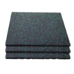Gym Rubber Floor Mat Waterproof Insulating Sport Flooring