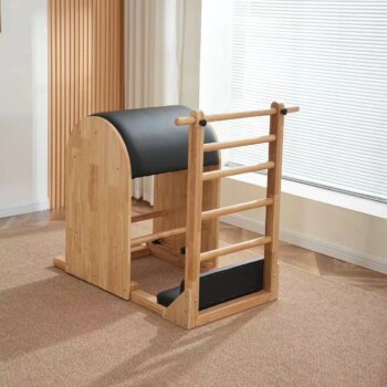 Durable Wood Adjustable Pilates Ladder Barrel