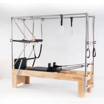 Custom Studio Pilates Reformer Oak Wood Cadillac Bed