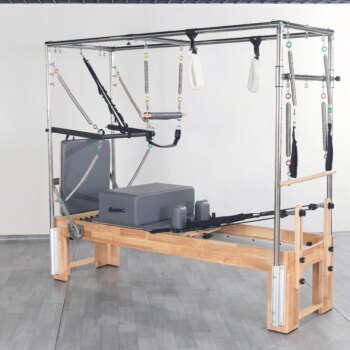 3 IN1 Oak Wood Cadillac Pilates Reformer - Commercial Multifunctional
