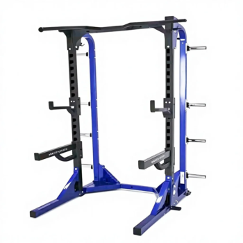 HD Adjustable Half Rack Steel Power Strength Trainer