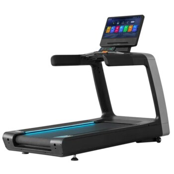 JS Commercial Treadmill LCD Touch Screen Gym Running Machine