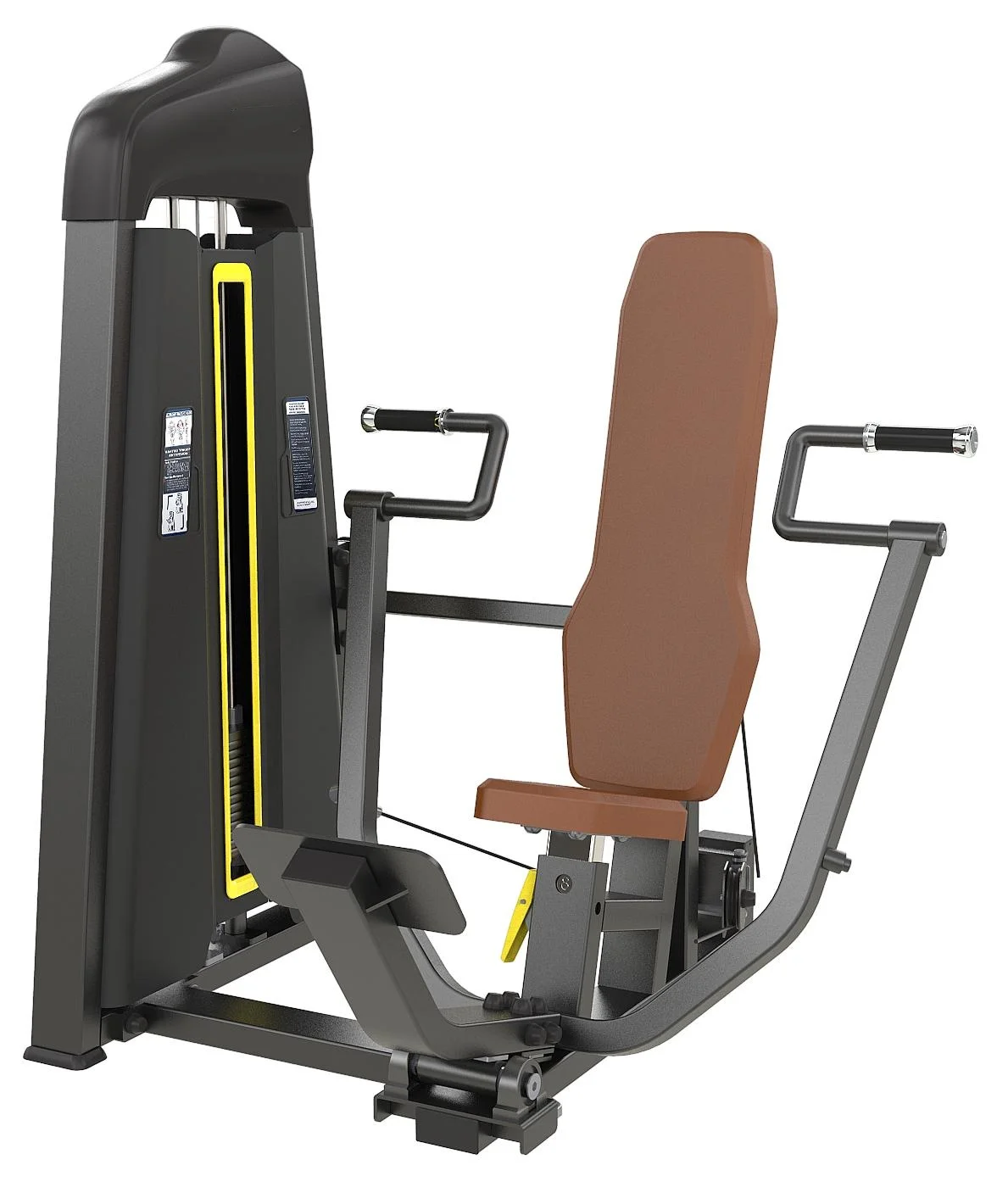 Pin Loaded Seated Chest Press Machine Gym Strength Training