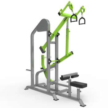 Factory Direct ISO Pulldown Machine Gym Fitness Equipment