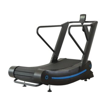 High-Quality Curved Treadmill Commercial Gym-Grade Motorized LCD