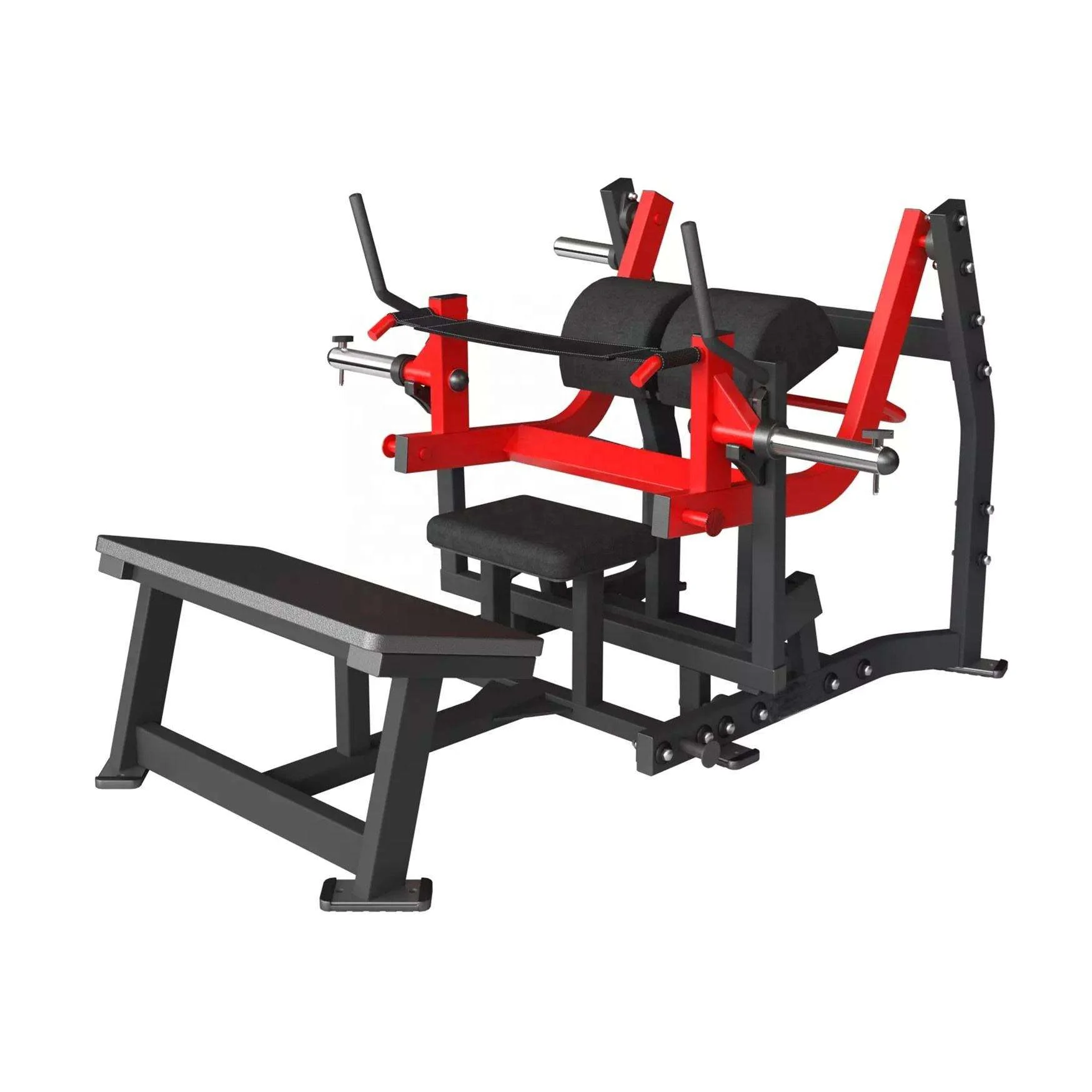 Hip Thrust Machine Plate Loaded Adjustable Gym Equipment