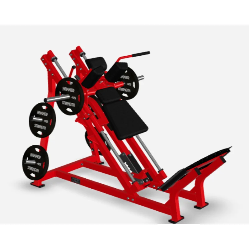 45-Degree Steel Thigh Squat Trainer Hummer Gym Equipment