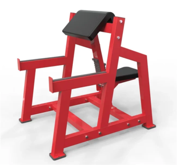 Seated Preacher Curl Bench Biceps Strength Machine