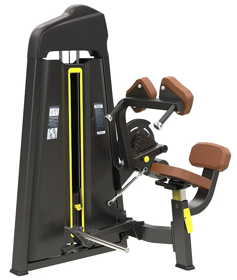 Steel Abdominal Isolator 70kg Weight Stack Gym Machine