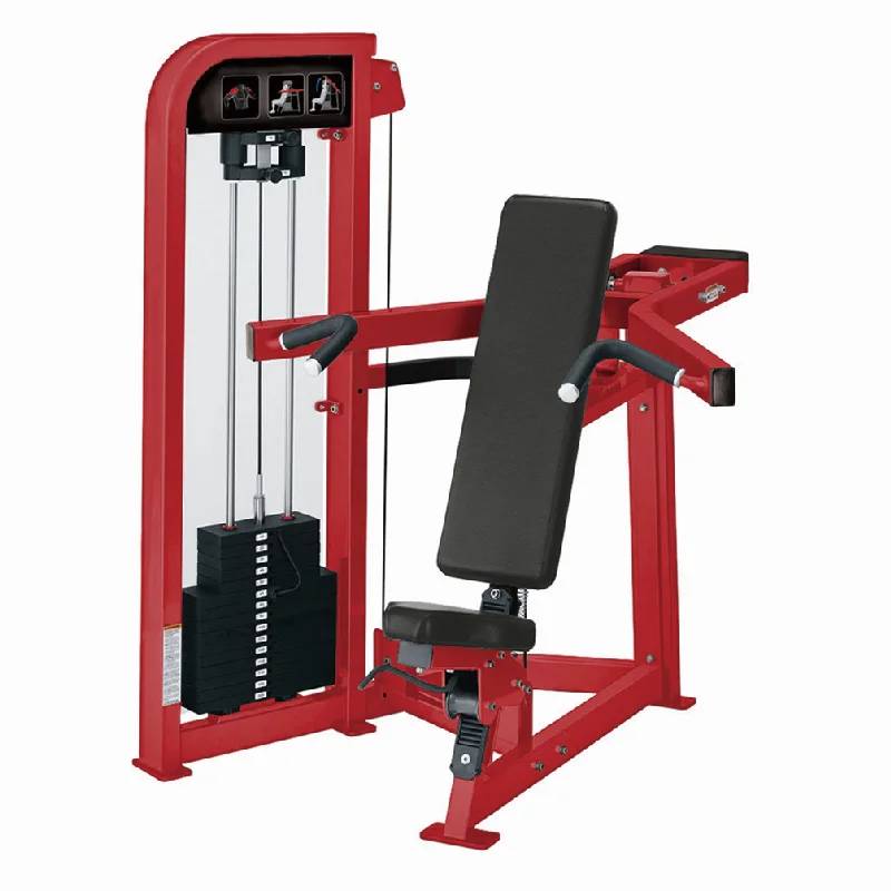 BICKFIT Plate Load Shoulder Press Machine Trainer Pin Load