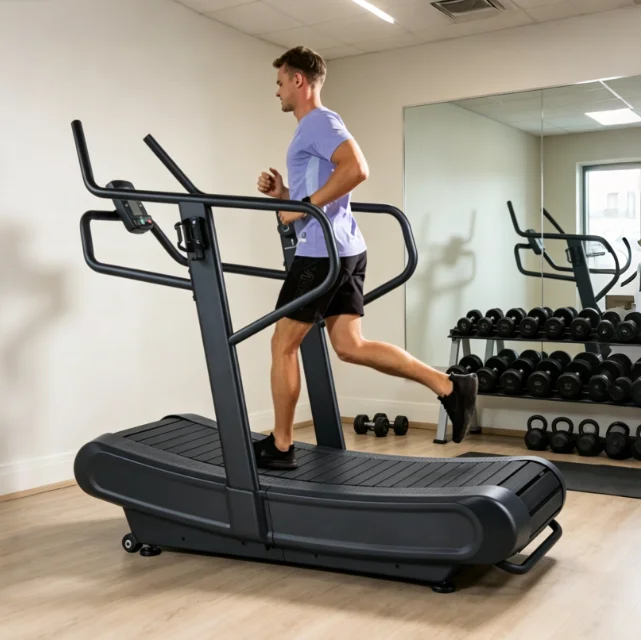 Juyili CA-V7 Commercial Non-motorized Curved Treadmill