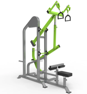 Plate Loaded Lat Pulldown Machine Gym Equipment Strength Trainer