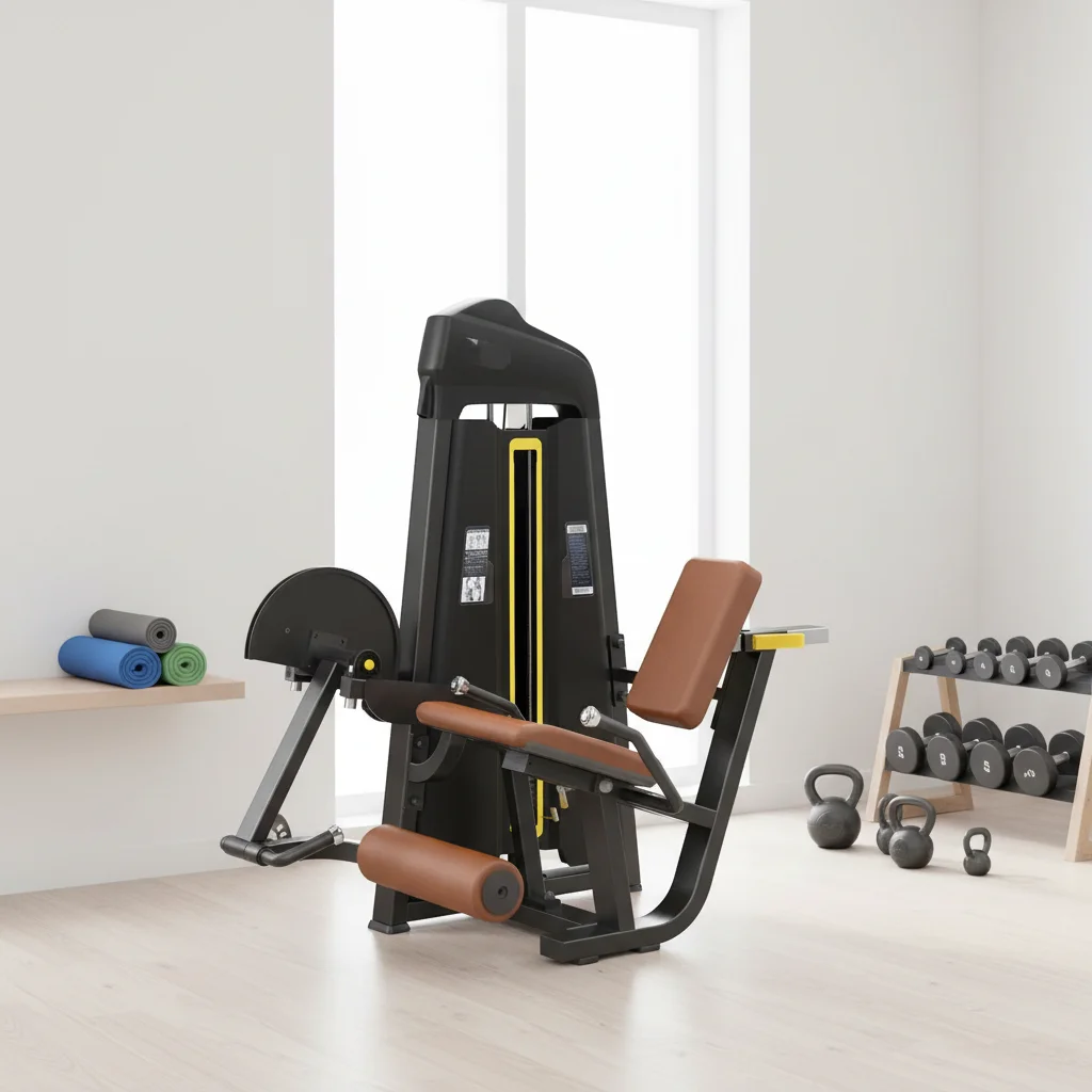 YJM-BR039 70kg Adjustable Steel Leg Extension Gym Machine