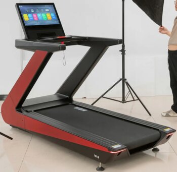 JS Commercial Treadmill Touch Screen LCD Electric Cardio Machine