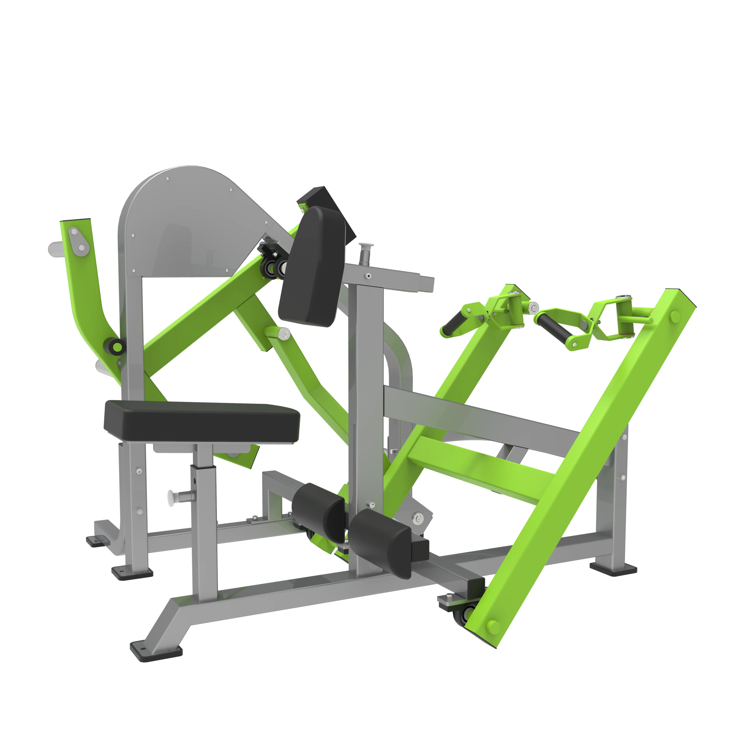 Plated Loaded Seated Row Gym Strength Trainer Equipment