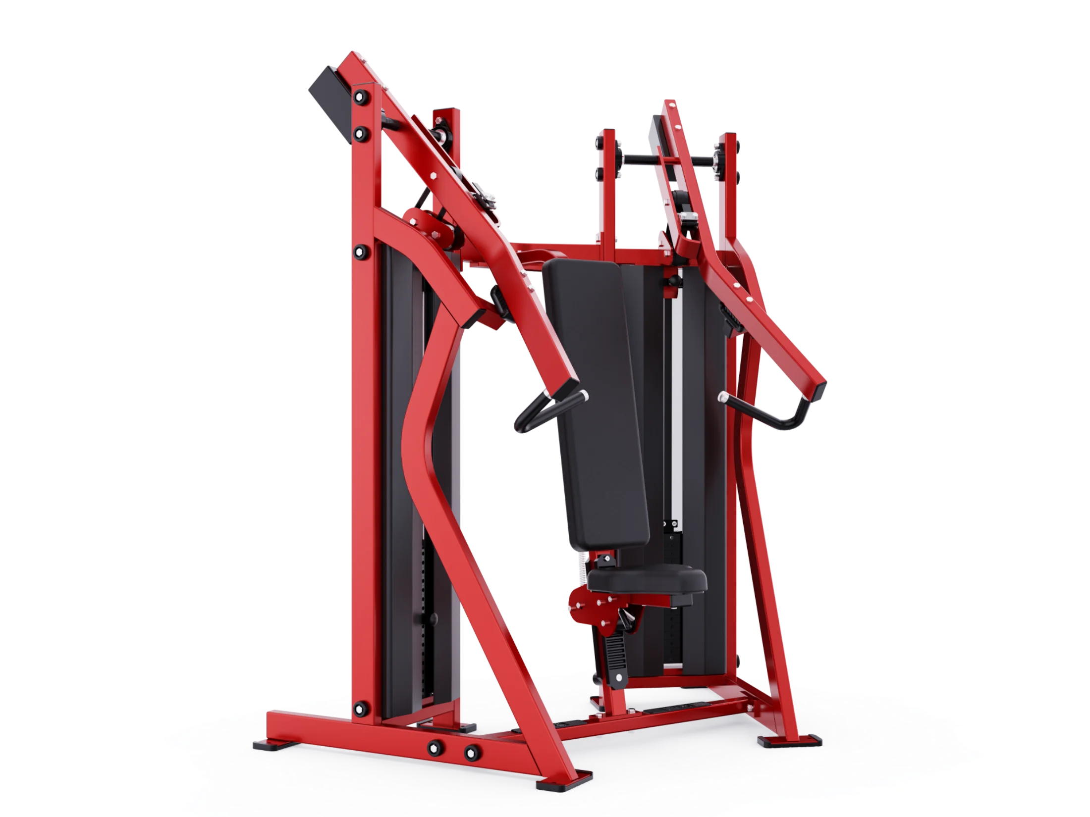 Iso-Lateral Chest Press Adjustable Steel Pin Loaded Gym Equipment