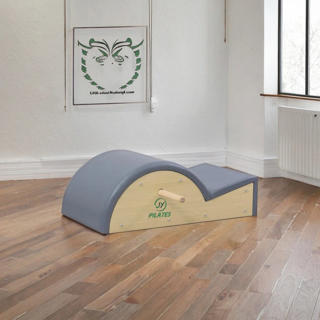 Pilates Reformer Spine Corrector Natural Virgin Wood for Commercial Studios