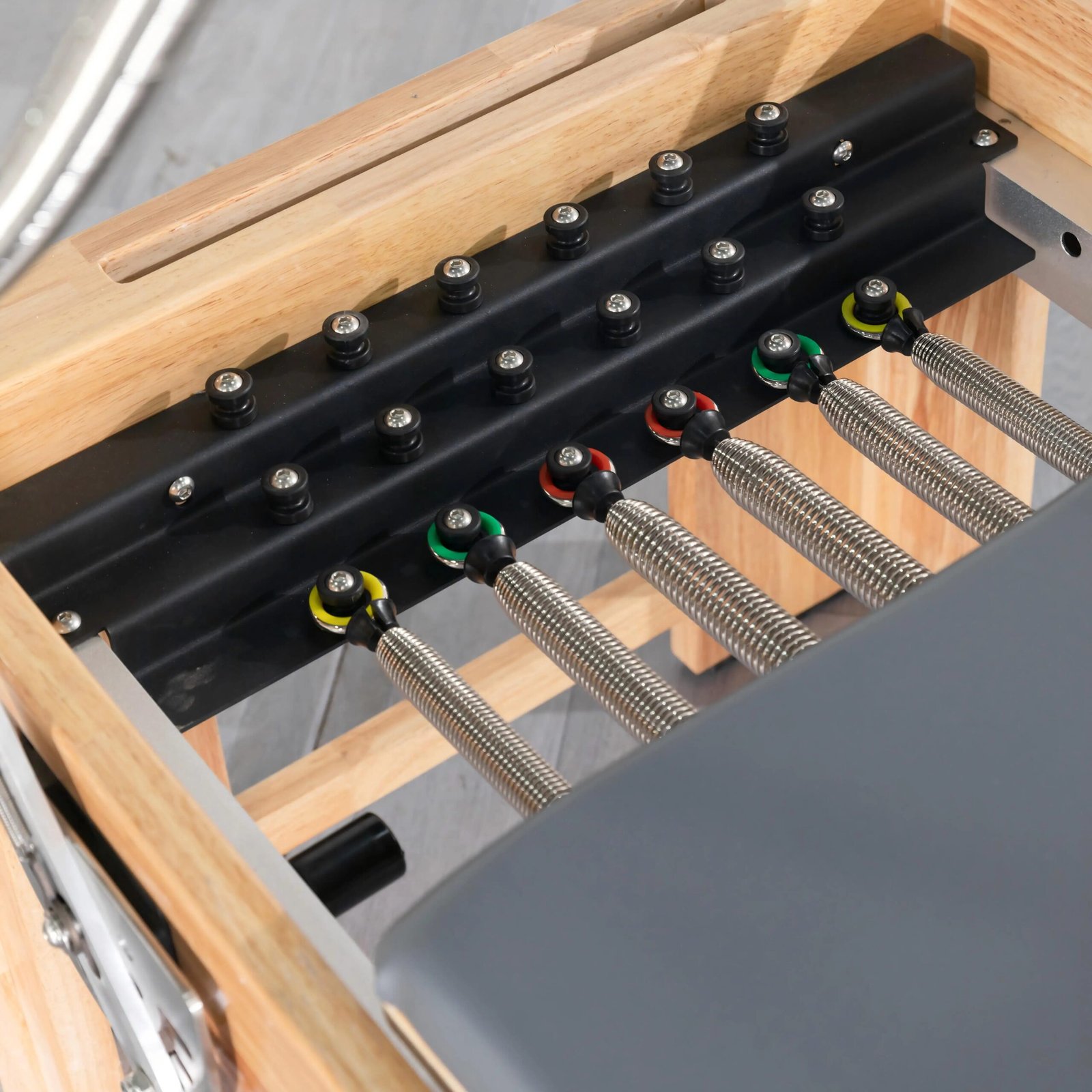 3 IN1 Oak Wood Cadillac Pilates Reformer with Commercial-Grade Trapeze Frame & Custom Logo