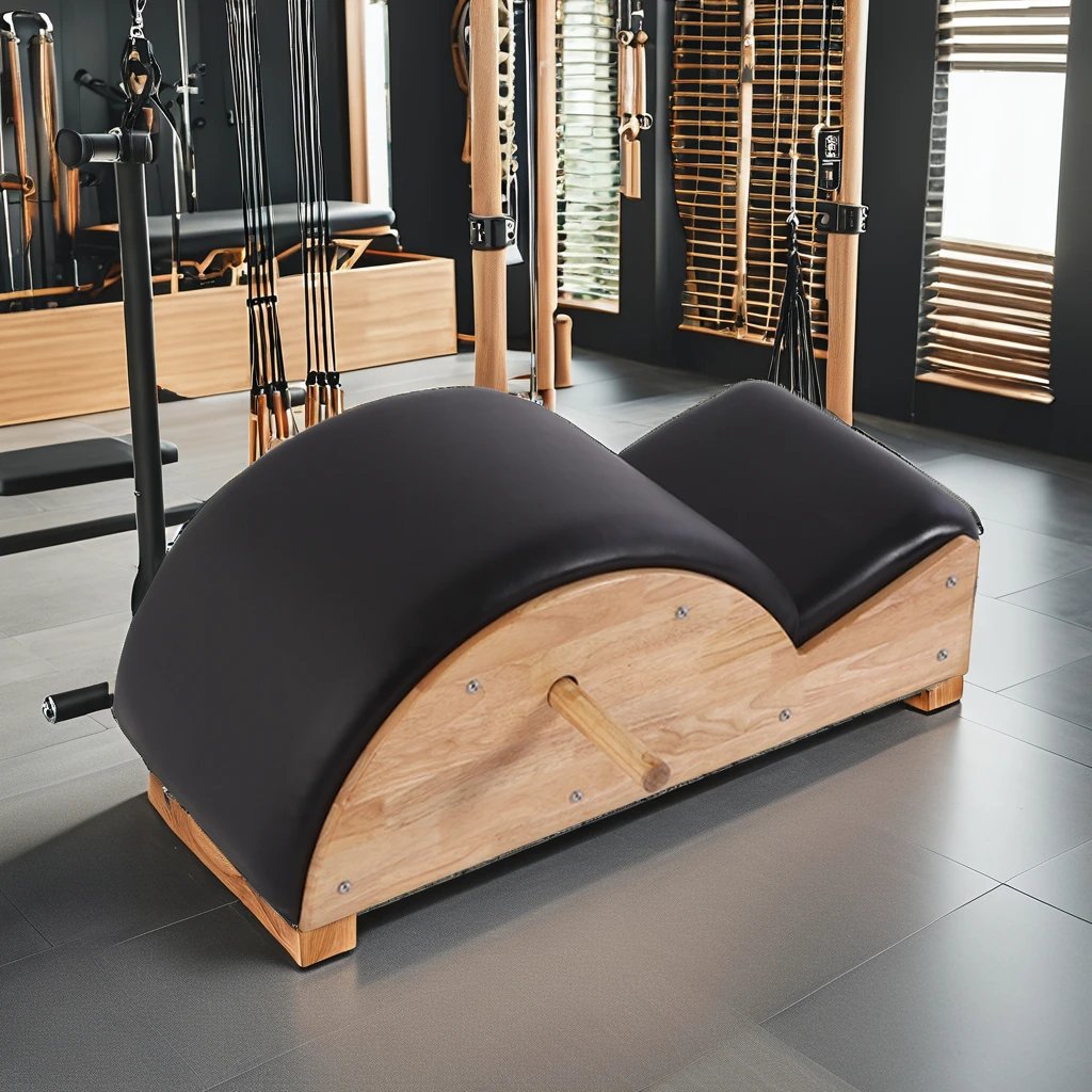 Pilates Spine Corrector Machine with Microfiber Leather for Spinal Alignment and Core Strength