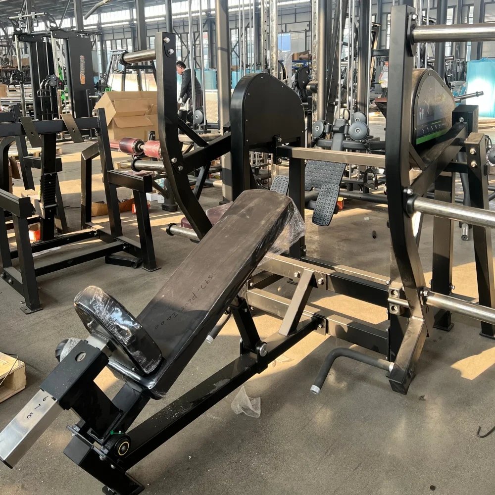 Plated Loaded Low Row Machine with Dual-Function Design for Gym Strength Training