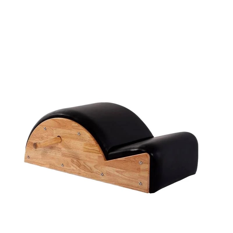 Pilates Spine Corrector with Ergonomic Design Solid Wood Frame Microfiber Leather Padding