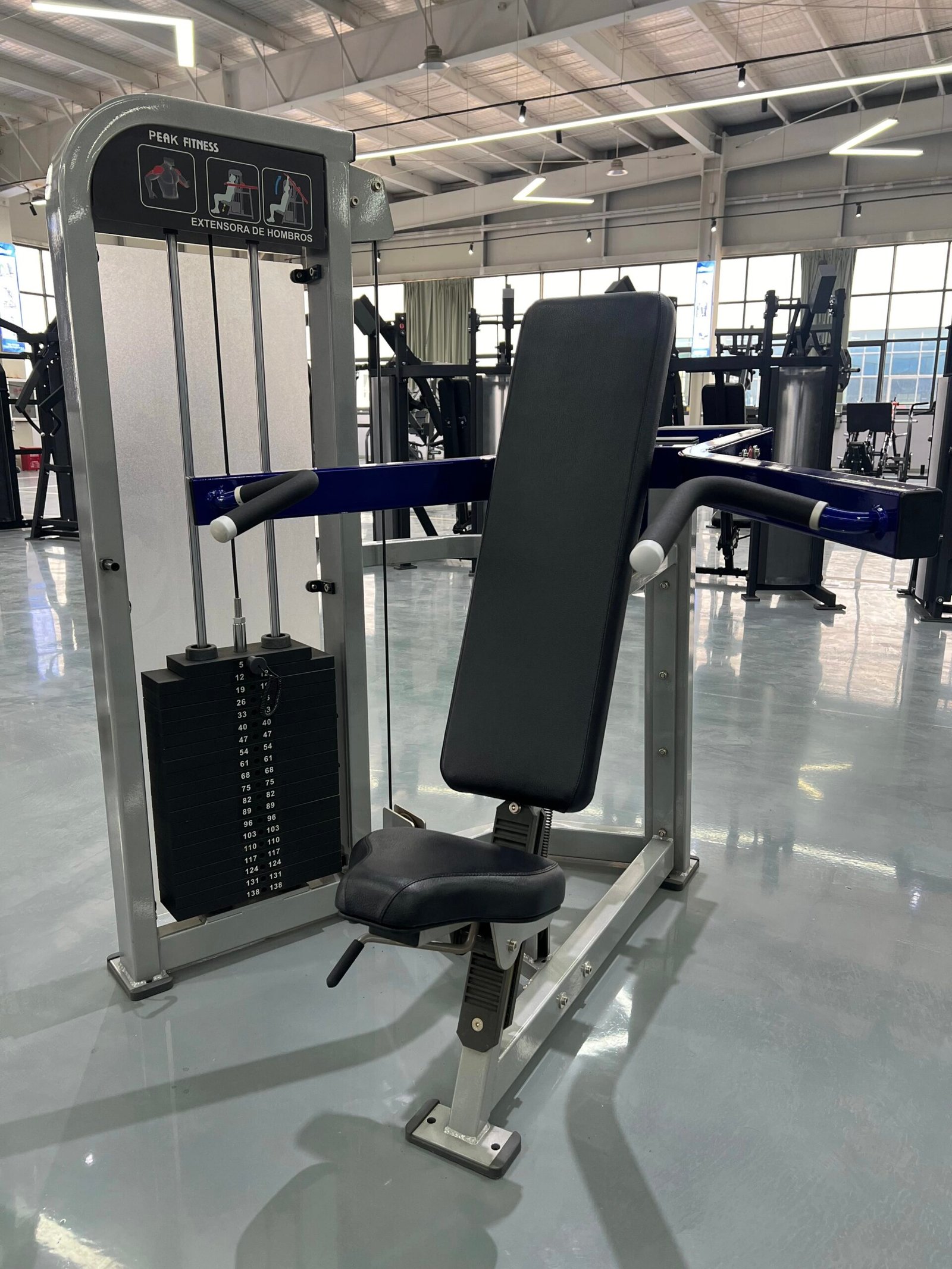 Commercial Shoulder Press Machine with 400 lbs Capacity for Gyms & Fitness Centers