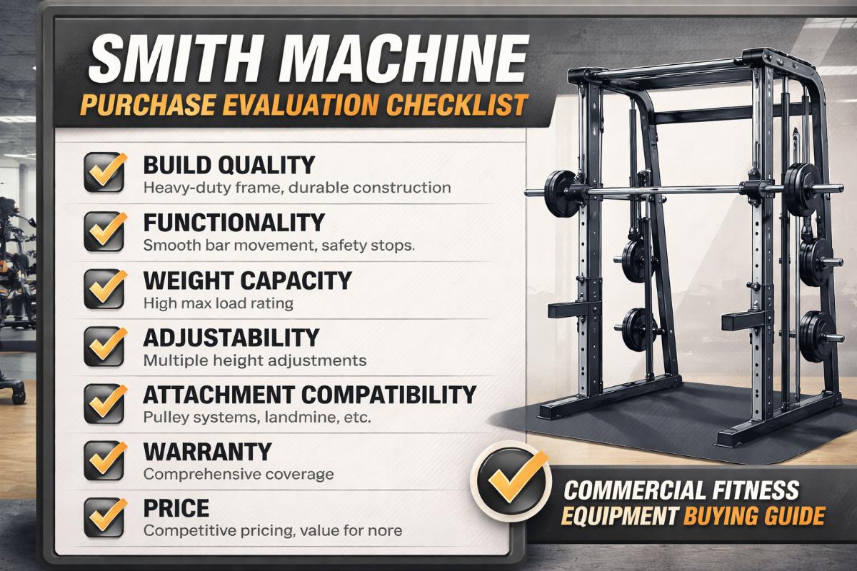 Smith machine purchase evaluation checklist