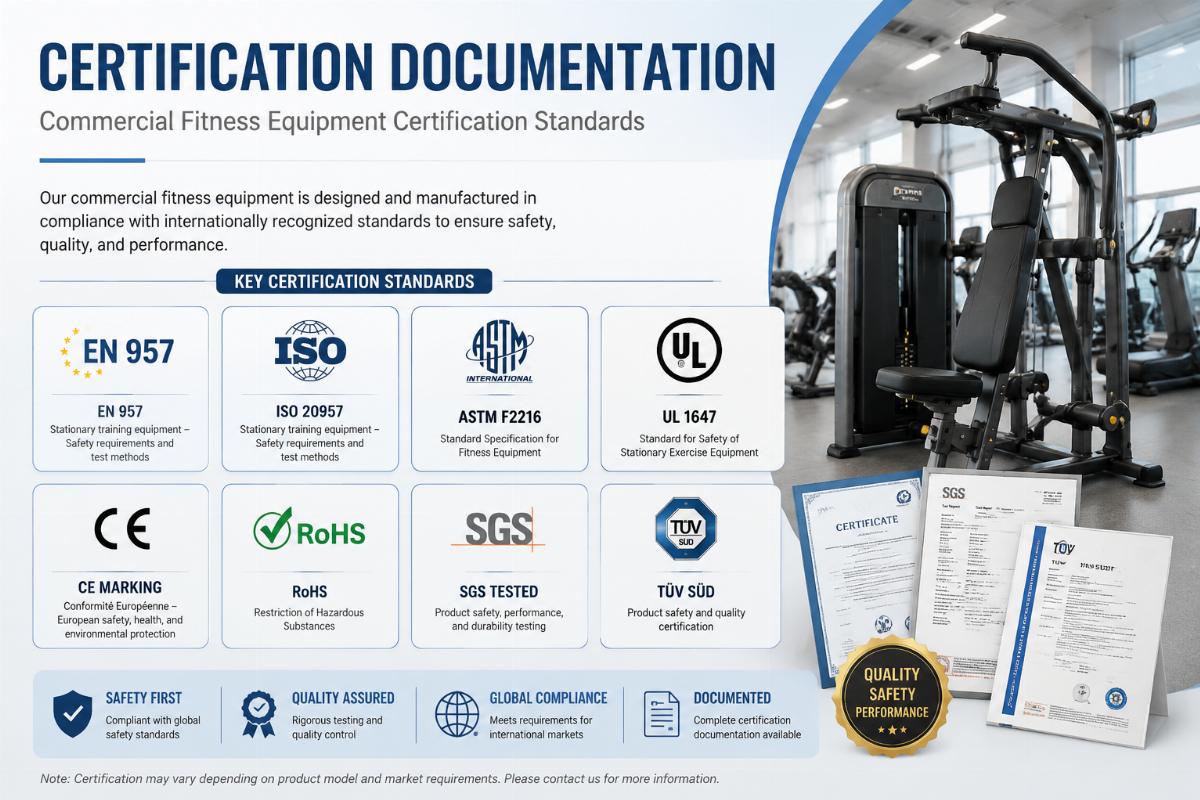 Certification documentation