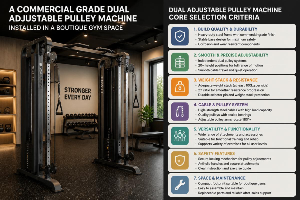 How to Choose a Durable Dual Adjustable Pulley From Chinese Manufacturers in 2026