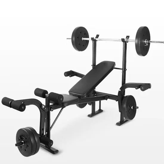 Adjustable Weight Bench for Commercial Gym Fitness with Reclining Design