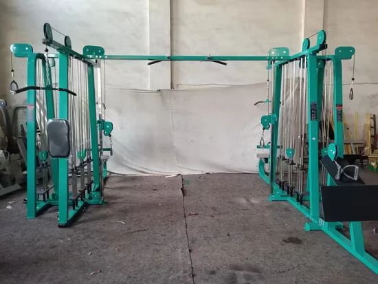 Commercial 7 Station Multi Functional Strength Training Gym Machine