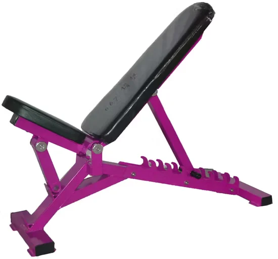 Commercial Adjustable Incline Flat Decline Bench for Gym