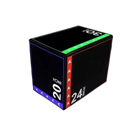 Commercial Adjustable Plyometric Jump Box for Fitness