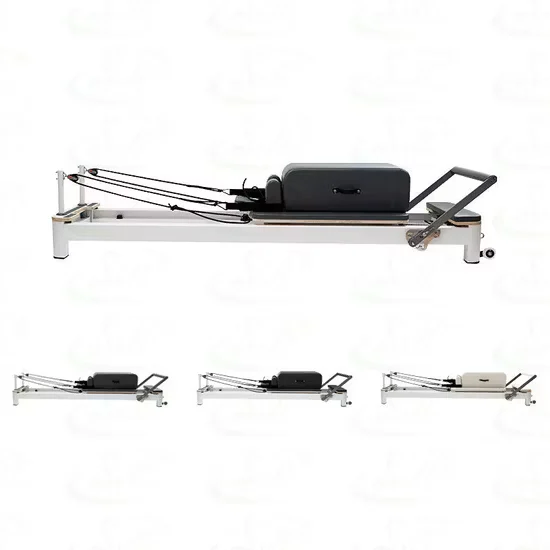 Commercial Aluminum Alloy Pilates Reformer Bed for Studio