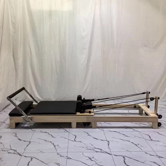 Commercial Foldable Pilates Reformer Machine for Studio Use