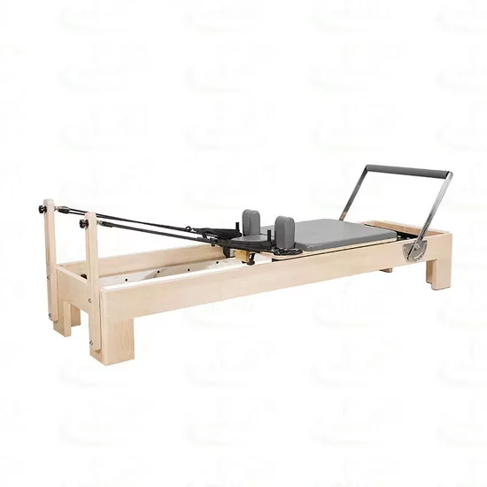Commercial Maple Wood Pilates Reformer Bed for Studio