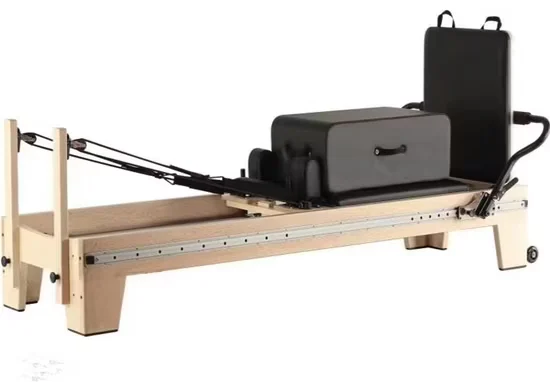 Commercial Maple Wood Pilates Reformer for Studio