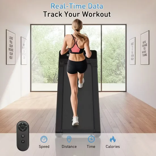 Commercial Motorized Treadmill with Remote Controller for Gym