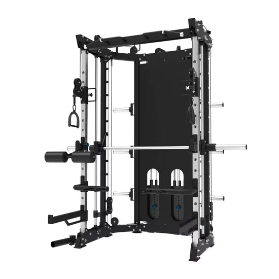 Commercial Multi-Functional Smith Machine Cable Crossover Power Rack