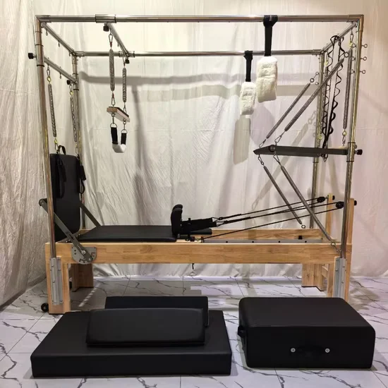 Commercial Pilates Cadillac Reformer Equipment for Home Use