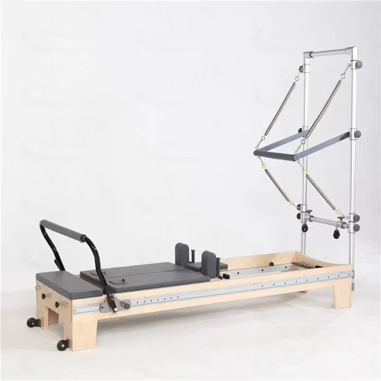 Commercial Pilates Core Alignment Double Track Sliding Ladder Bed Reformer