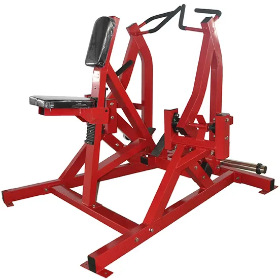 Commercial Plate Loaded ISO-Lateral Rowing Machine for Gym