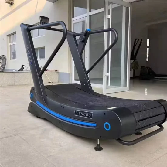 Commercial Self-Generated Curve Treadmill for Gym Use