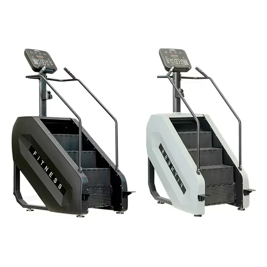 Commercial Stair Climber Machine LCD LED Screen Vertical Staircase for Gym