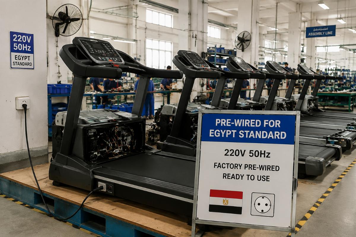 Commercial Treadmill Supplier from China Factory for Egypt Gym Equipment