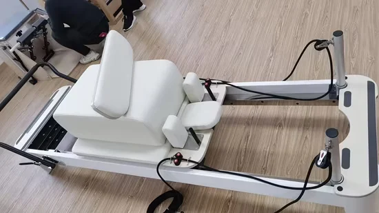 Commercial Wood Core Pilates Reformer Machine for Studio Fitness Training