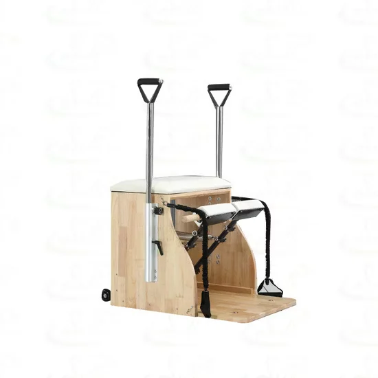 Commercial Wooden Pilates Combo Chair for Gym and Home Use